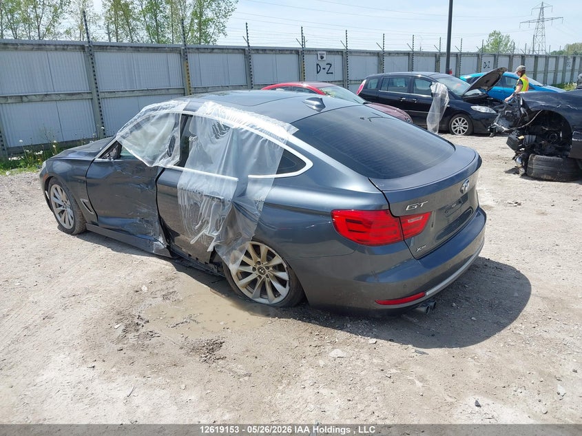 Vin: wba3x5c5xed559663, lot: 3018324, bmw 328i gran turismo xdrive 20143
