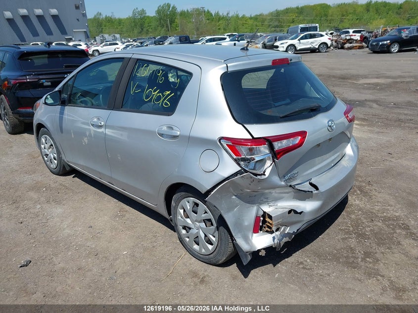 Vin: vnkktud39ka104096, lot: 3018367, toyota yaris l/le/se 20193
