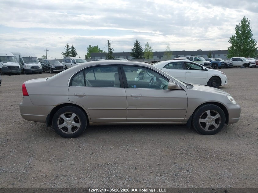 2002 Acura 1.7El Premium VIN: 2HHES36802H001336 Lot: 12619213