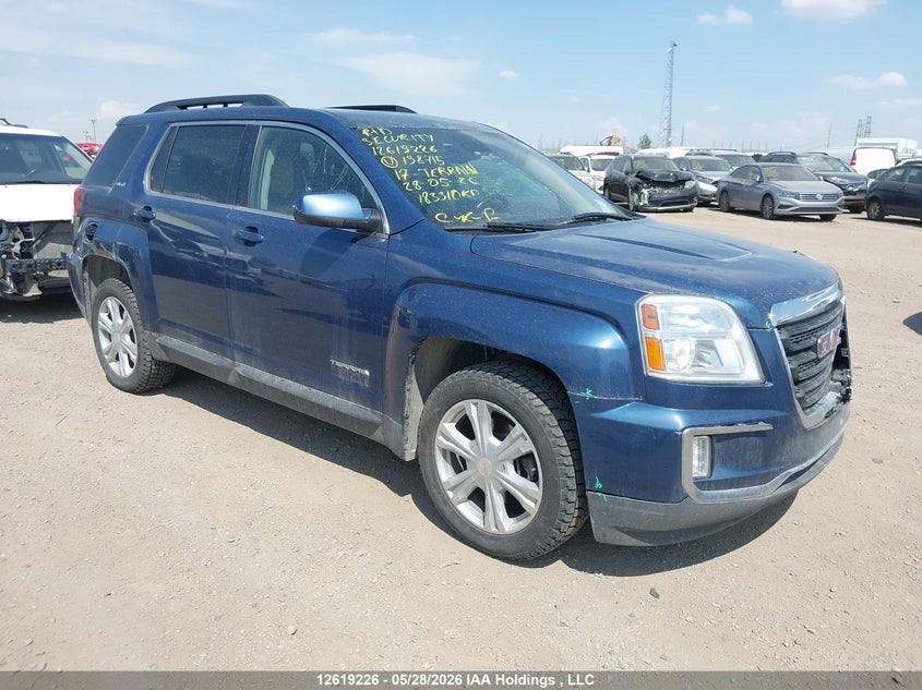 2017 Gmc Terrain 2.4 Sle-2 blue Lot 111012619226 Vin 2GKFLTEK2H6198715