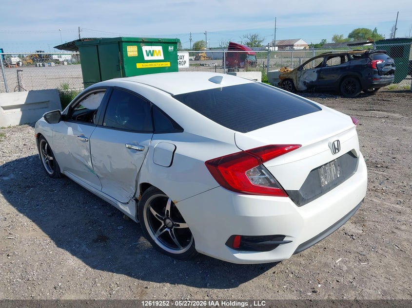 Vin: 2hgfc1f93gh104762, lot: 3018423, honda civic touring 20163