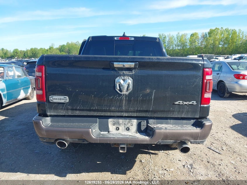2021 Ram 1500 5.7 Limited Longhorn Black Lot 111012619253 Vin 1C6SRFKT8MN528460