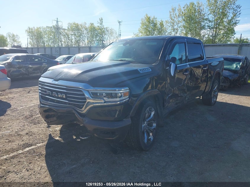 2021 Ram 1500 5.7 Limited Longhorn Black Lot 111012619253 Vin 1C6SRFKT8MN528460