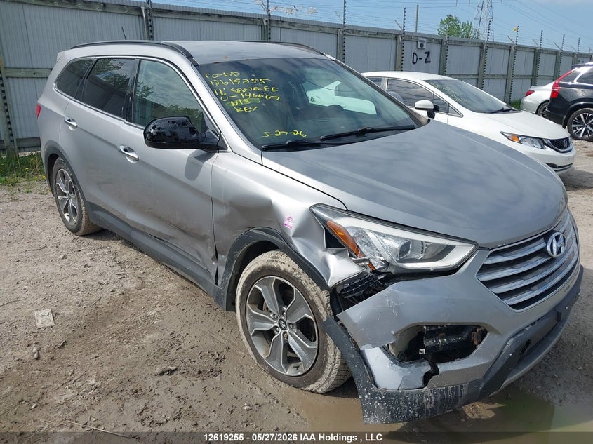 2016 Hyundai Santa Fe Xl VIN: KM8SM4HF0GU146667 Lot: 12619255