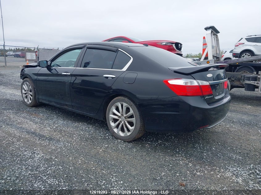 Vin: 1hgcr2e99ea811840, lot: 3018463, honda accord touring 20143
