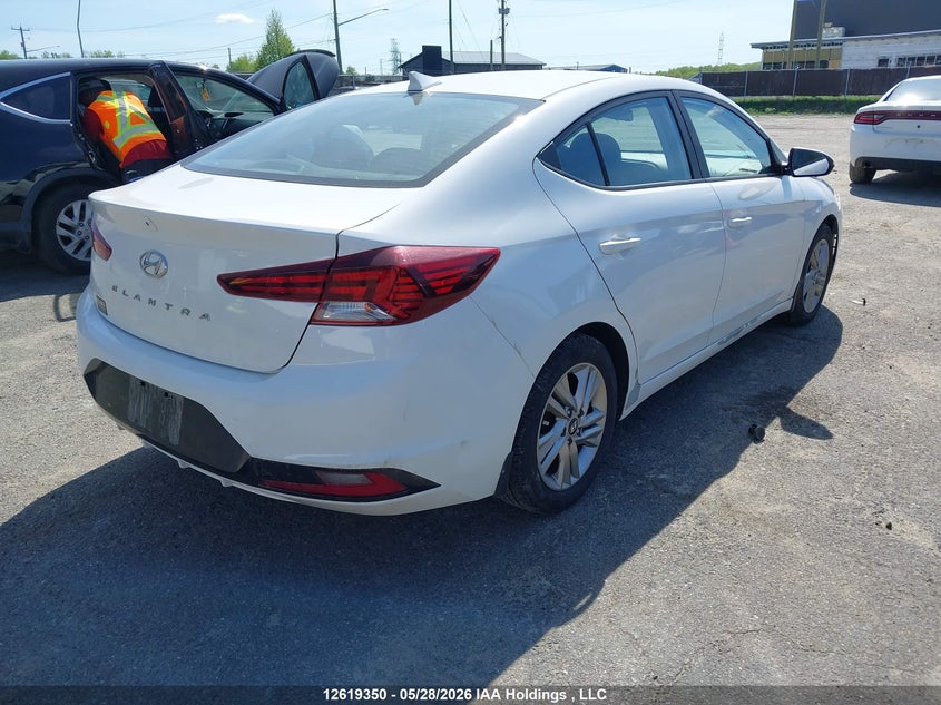 Vin: kmhd84lf8ku816771, lot: 3018521, hyundai elantra preferred 20194