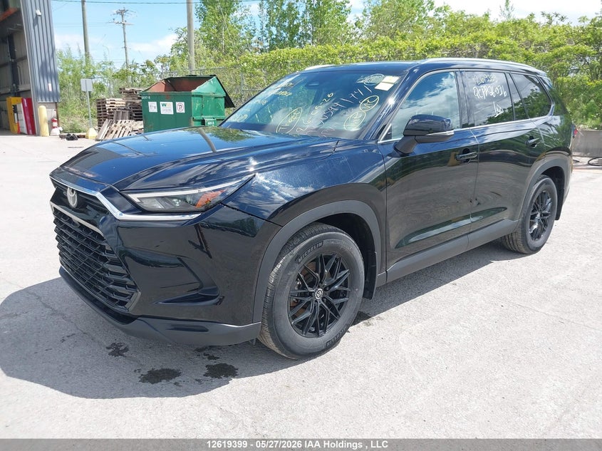 2024 Toyota Highlander, Угон, IAAI, VIN 5TDACAB59RS003208 — фото 2