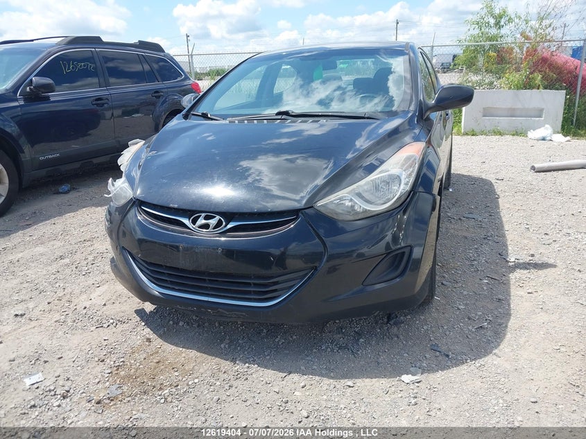 2013 Hyundai Elantra, Удар спереду, IAAI, VIN 5NPDH4AE3DH238512 — фото 2