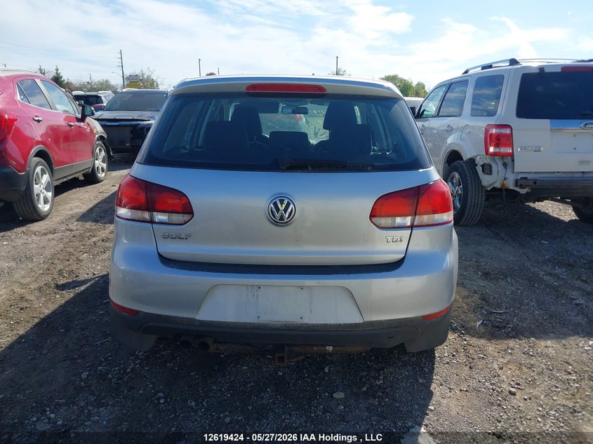 2012 Volkswagen Golf VIN: WVWDM7AJ7CW002447 Lot: 12619424