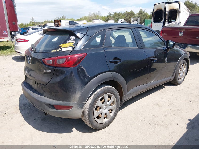Vin: jm1dkfb71h0147772, lot: 3018596, mazda cx-3 gx 20174