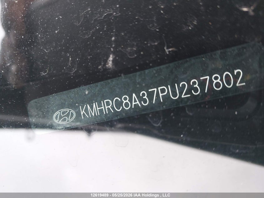 2023 Hyundai Venue Sel/Limited VIN: KMHRC8A37PU237802 Lot: 12619489