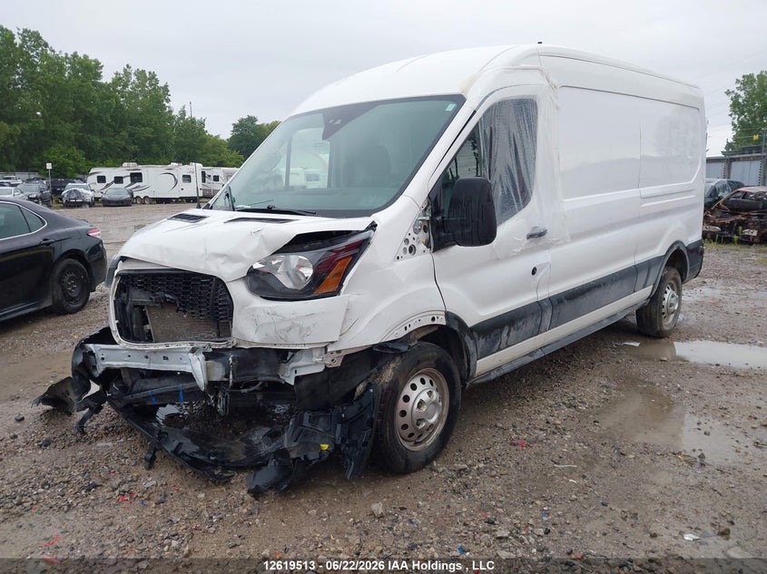 2024 Ford Transit, Front, IAAI, VIN 1FTYE2C85RKA37113 — photo 2