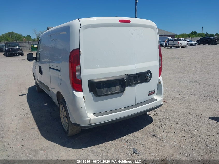 2017 Ram Promaster City Tradesman Slt VIN: ZFBERFDB8H6E61648 Lot: 12619535
