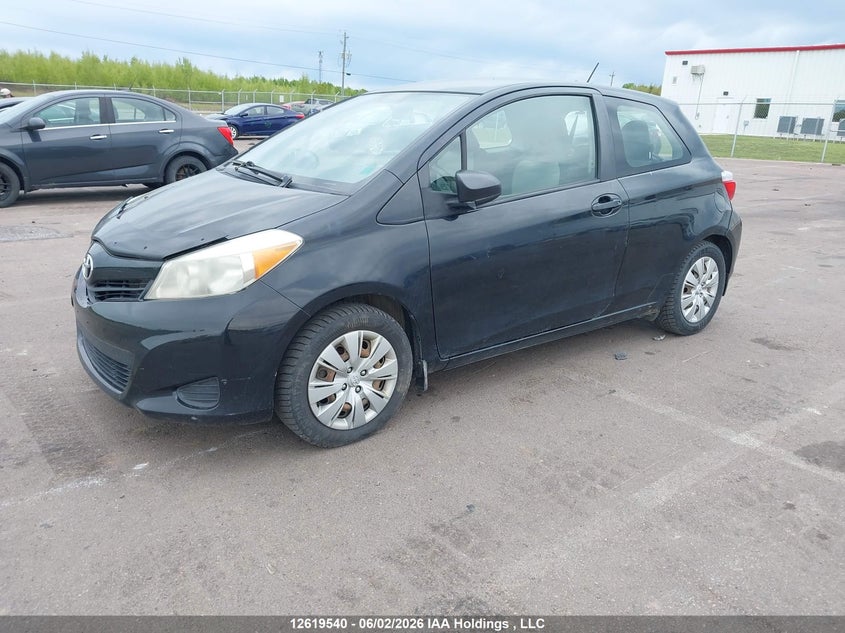 2012 Toyota Yaris, Био/химия, IAAI, VIN JTDJTUD31CD502987 — фото 2