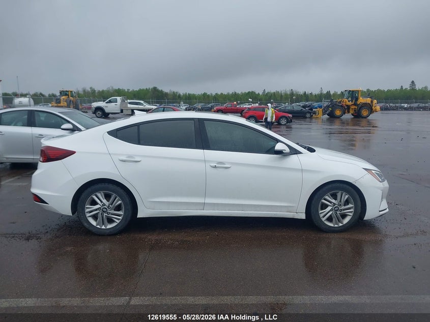 2019 Hyundai Elantra Preferred VIN: KMHD84LF0KU837808 Lot: 12619555