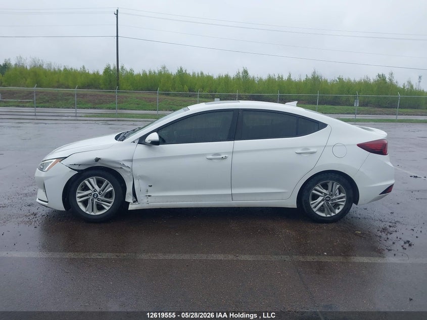 2019 Hyundai Elantra Preferred VIN: KMHD84LF0KU837808 Lot: 12619555