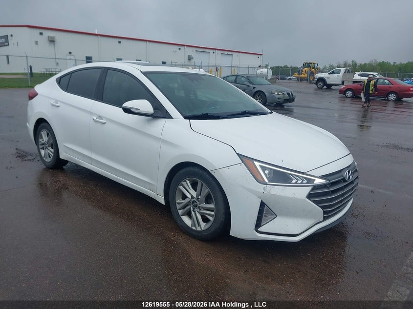 Vin: kmhd84lf0ku837808, lot: 3018731, hyundai elantra preferred 2019 img_1