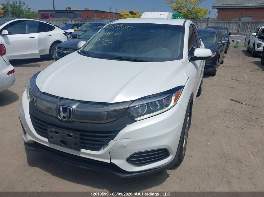 2020 Honda Hr-V Lx, Rear, IAAI, VIN 3CZRU5H3XLM100593 — photo 2