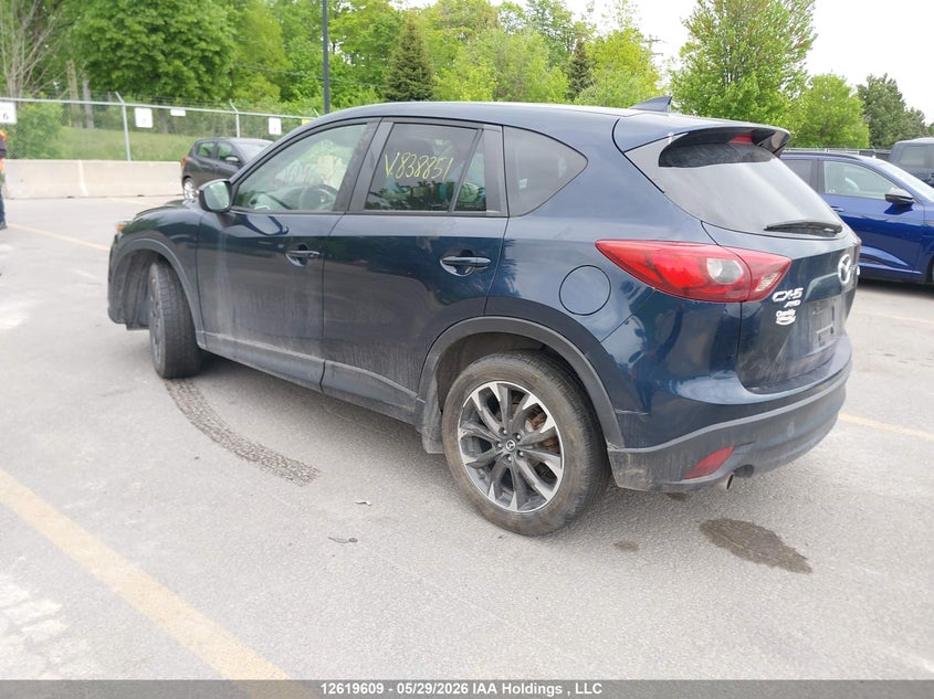 Vin: jm3ke4dy3g0838851, lot: 3018792, mazda cx-5 gt 20163