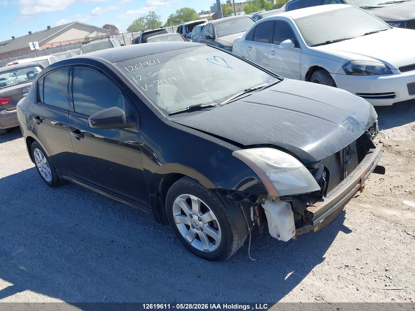 Vin: 3n1ab6ap6cl714190, lot: 3018794, nissan sentra 2.0/2.0s/sr/2.0sl 2012 img_1