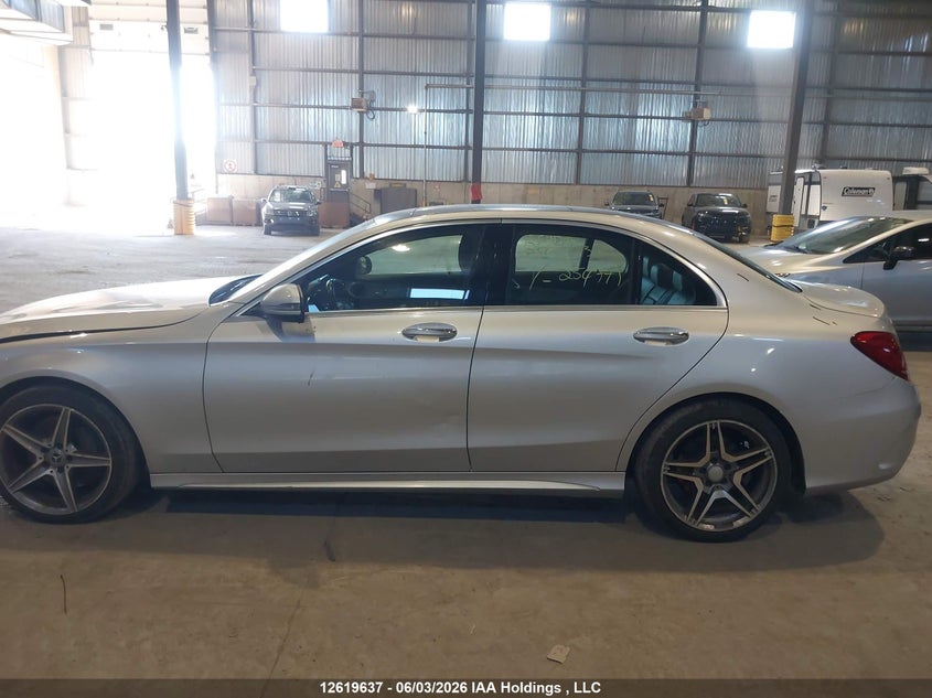 2018 Mercedes-Benz C 300 4Matic VIN: 55SWF4KB8JU254779 Lot: 12619637