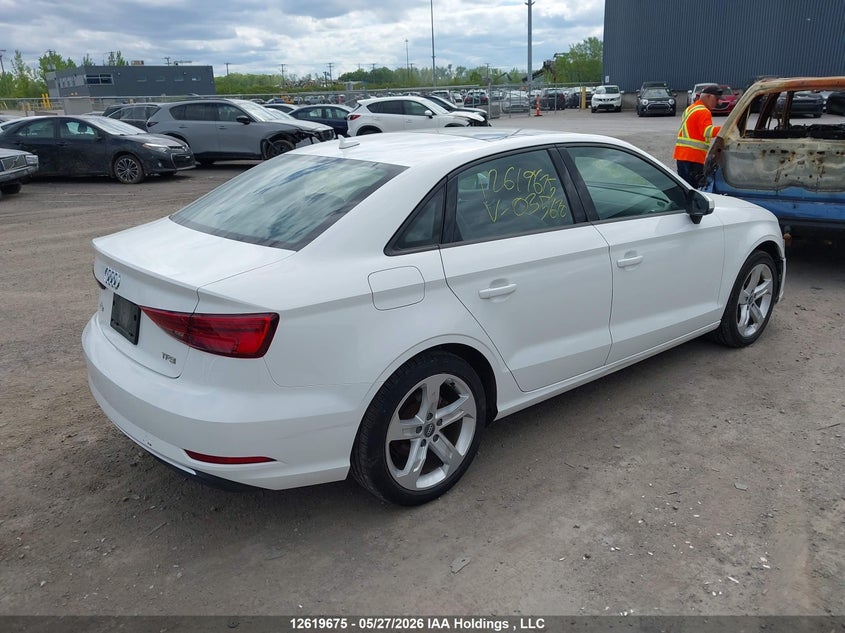 Vin: wauaugff1j1035670, lot: 3018867, audi a3 2.0t komfort 20184