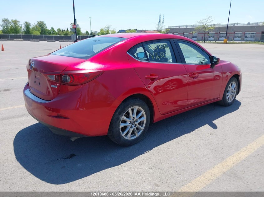 Vin: jm1bn1v70h1143235, lot: 3018879, mazda 3 touring 20174