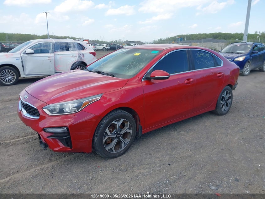 Vin: 3kpf54ad2le218067, lot: 3018892, kia forte 20202