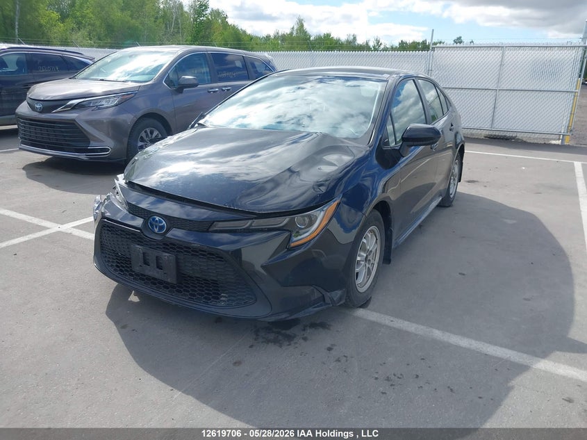 Vin: jtdbamde1nj051852, lot: 3018899, toyota corolla hybrid 20222