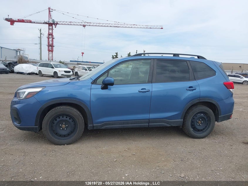 2020 Subaru Forester 2.5 Convenience blue Lot 111012619720 Vin JF2SKEFC6LH540607