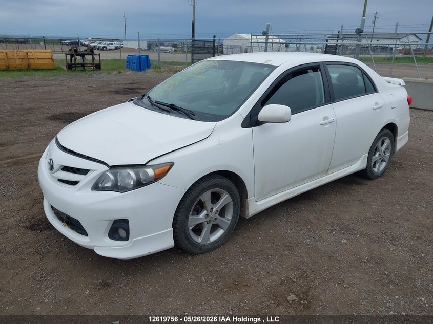 2012 Toyota Corolla, Левый бок, IAAI, VIN 2T1BU4EE7CC764219 — фото 2