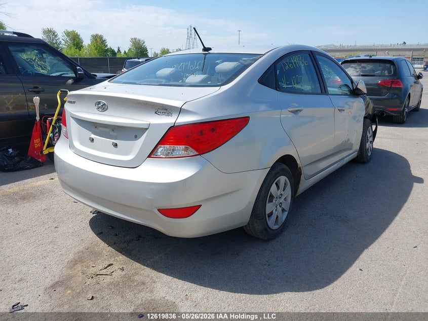Vin: kmhct4ae6cu183726, lot: 3019030, hyundai accent gls/gs 20124