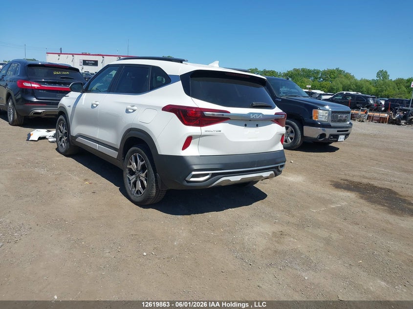 Vin: kndercaa2p7373627, lot: 3019057, kia seltos ex 20233