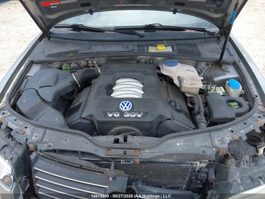 2002 Volkswagen Passat Glx VIN: WVWYH23B52E059880 Lot: 12619900