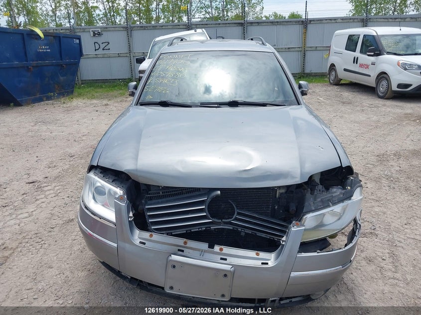 2002 Volkswagen Passat Glx VIN: WVWYH23B52E059880 Lot: 12619900