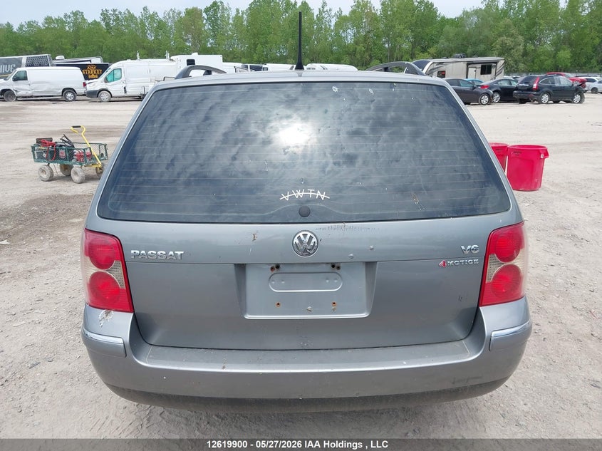 2002 Volkswagen Passat Glx VIN: WVWYH23B52E059880 Lot: 12619900