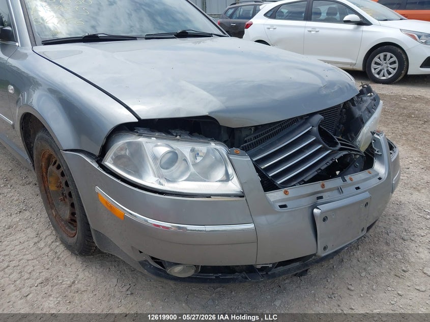 2002 Volkswagen Passat Glx VIN: WVWYH23B52E059880 Lot: 12619900