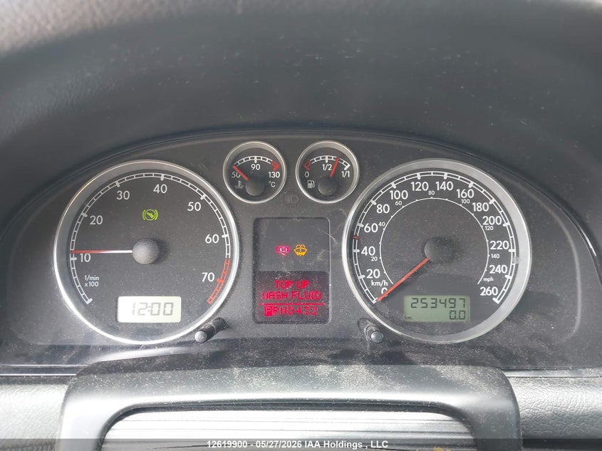 2002 Volkswagen Passat Glx VIN: WVWYH23B52E059880 Lot: 12619900