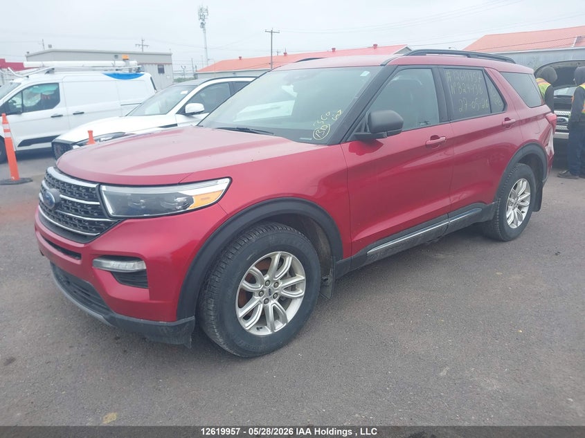 Vin: 1fmsk8dh0lgb24438, lot: 3019158, ford explorer xlt 20202