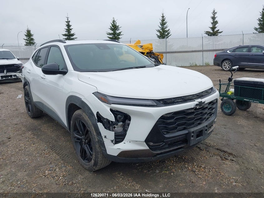 2025 Chevrolet Trax Activ Fwd, Front, IAAI, VIN KL77LKE26SC230846