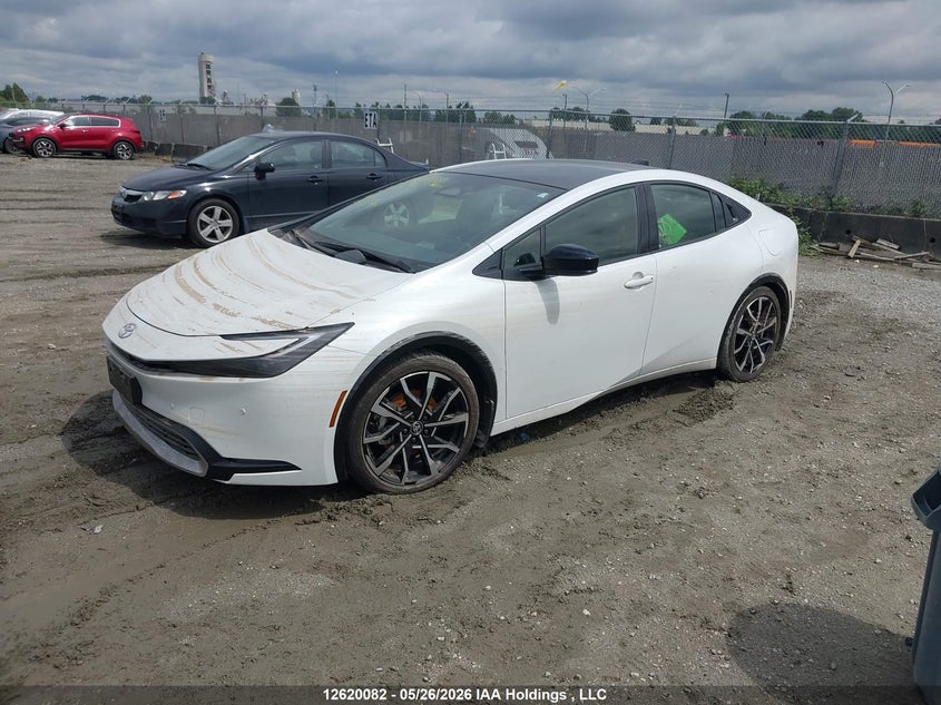 Vin: jtdacacu0r3019143, lot: 3019283, toyota prius prime xse/xse premium 20242