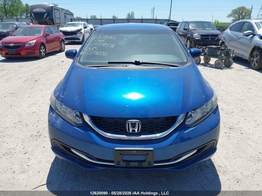 2015 HONDA CIVIC SEDAN 1.8L I-4 VVT, 143HP