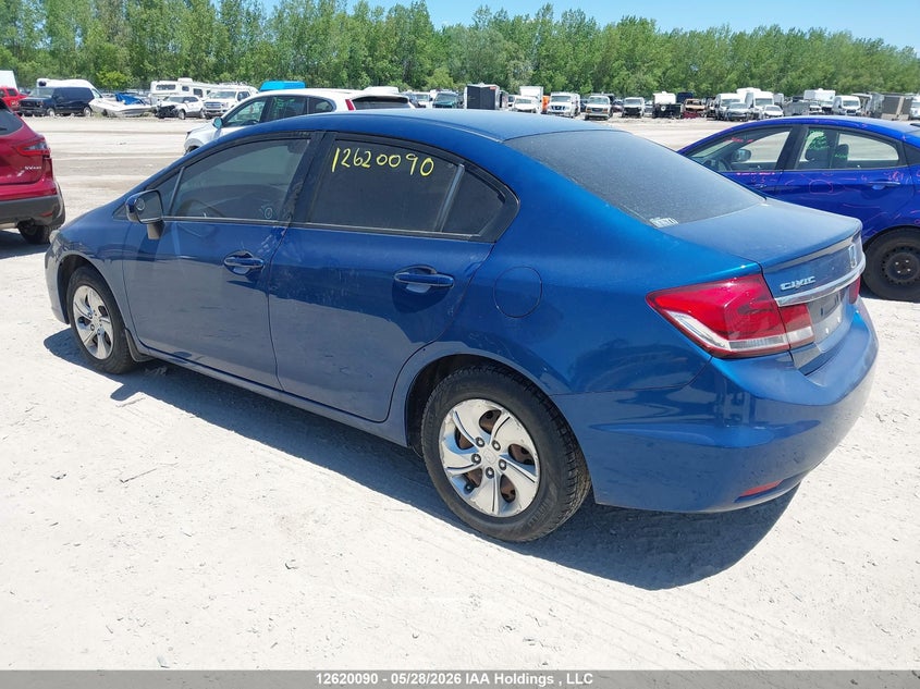 2015 HONDA CIVIC SEDAN 1.8L I-4 VVT, 143HP