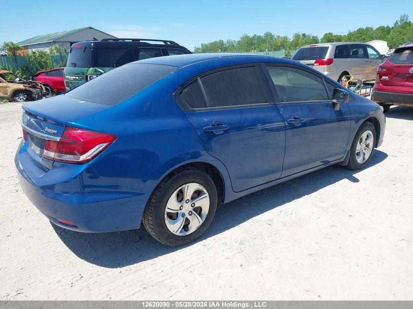 2015 HONDA CIVIC SEDAN 1.8L I-4 VVT, 143HP