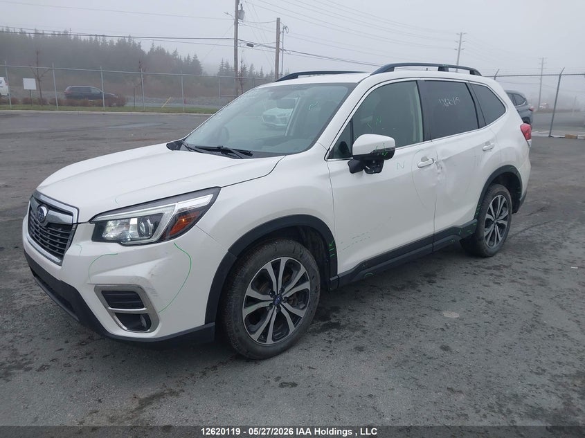 2019 Subaru Forester, Удар спереди, IAAI, VIN JF2SKEUC3KH416053 — фото 2