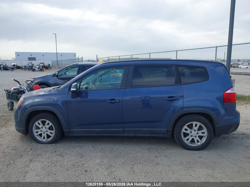 2014 CHEVROLET ORLANDO SPORT UTILITY VEHICLE 2.4L I-4 DI, DOHC, VVT, 174HP
