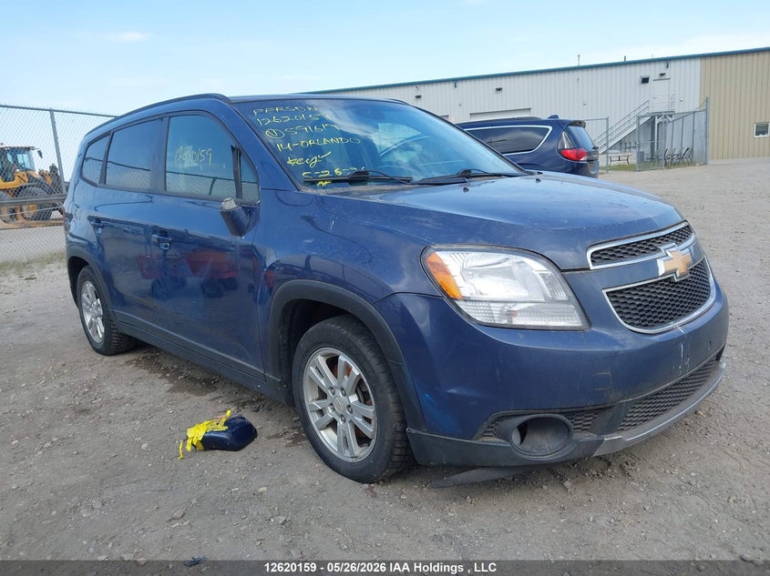 2014 CHEVROLET ORLANDO SPORT UTILITY VEHICLE 2.4L I-4 DI, DOHC, VVT, 174HP