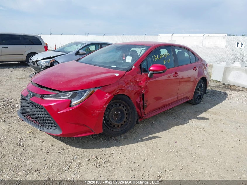 Vin: 5yfbpmbe6mp225703, lot: 3019424, toyota corolla le 20212