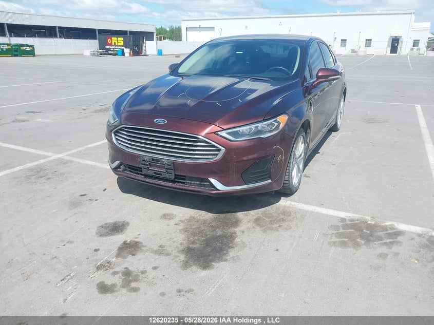 2019 Ford Fusion, Front, IAAI, VIN 3FA6P0PU0KR264388 — photo 2
