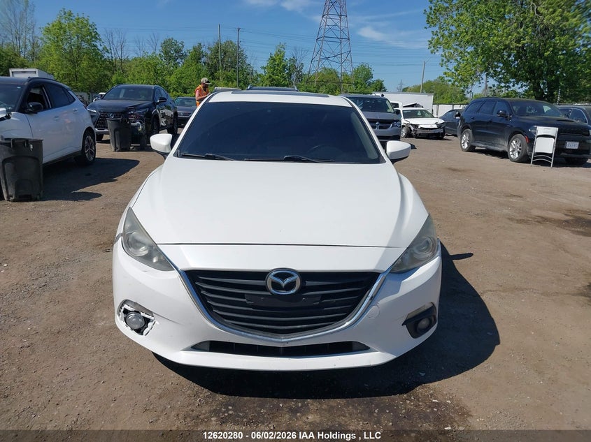 2014 Mazda Mazda3 Gs-Sky VIN: JM1BM1V77E1153100 Lot: 12620280